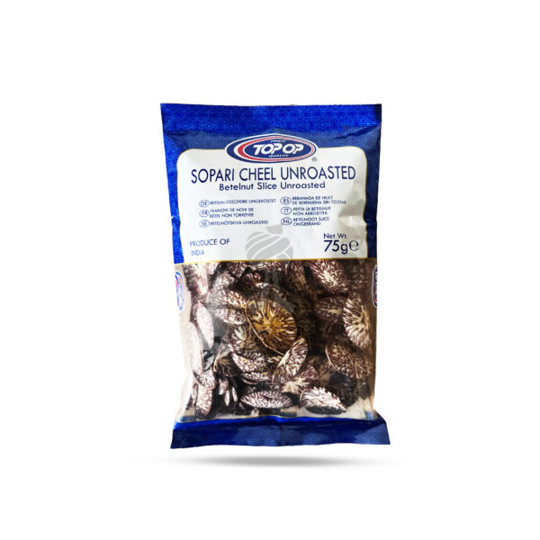 Top-Op Sopari Cheel Unroasted 75g