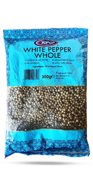 Top-Op White Pepper Corns 300g