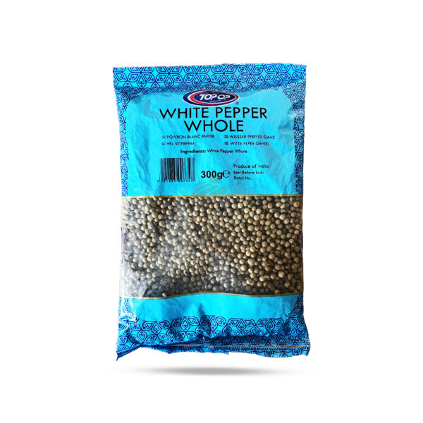 Top-Op White Pepper Corns 300g