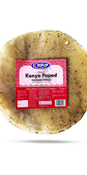 Top-Op Kenya Cassava Mogo Papad 175g