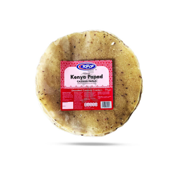 Top-Op Kenya Cassava Mogo Papad 175g