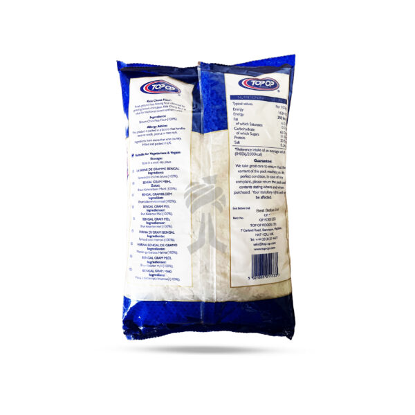 Top-Op Kala Chana Flour 1kg - Image 2