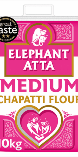 Elephant Medium Chapati Flour 10kg-0