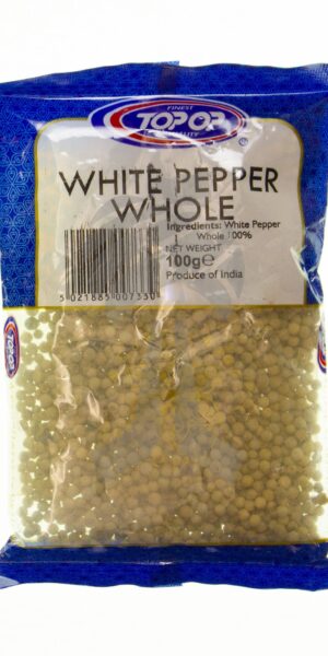 Top-Op White Pepper Whole 100g-0
