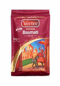 Veetee Supreme Basmati Rice 5kg
