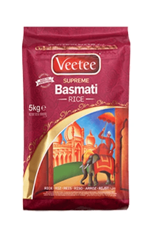 Veetee Supreme Basmati Rice 5kg