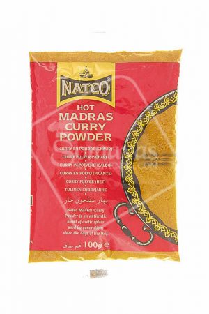 Natco Hot Madras Curry Powder 100g-0