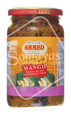 Ahmed Mango Hyderabadi Pickle in Oil 330g-0