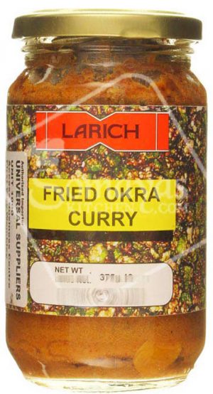 Larich Fried Okra Curry 375g-0