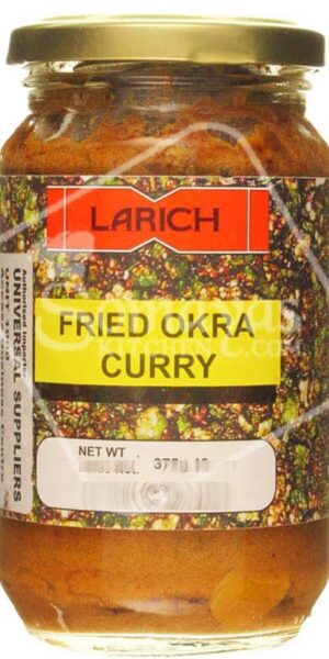 Larich Fried Okra Curry 375g-0