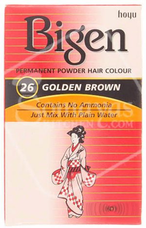 Bigen 26 Golden Brown Hair Dye 6g-0