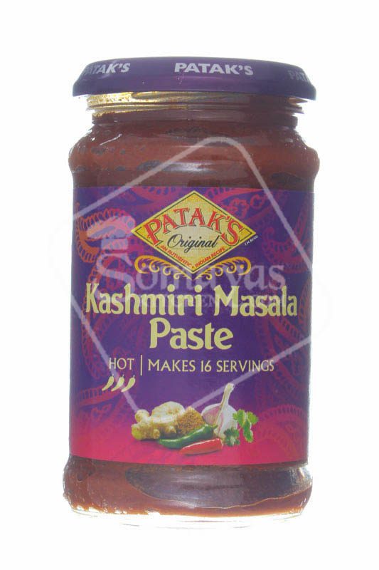 Patak's Kashmiri Masala Spice Curry Paste Hot 295g • Hallans