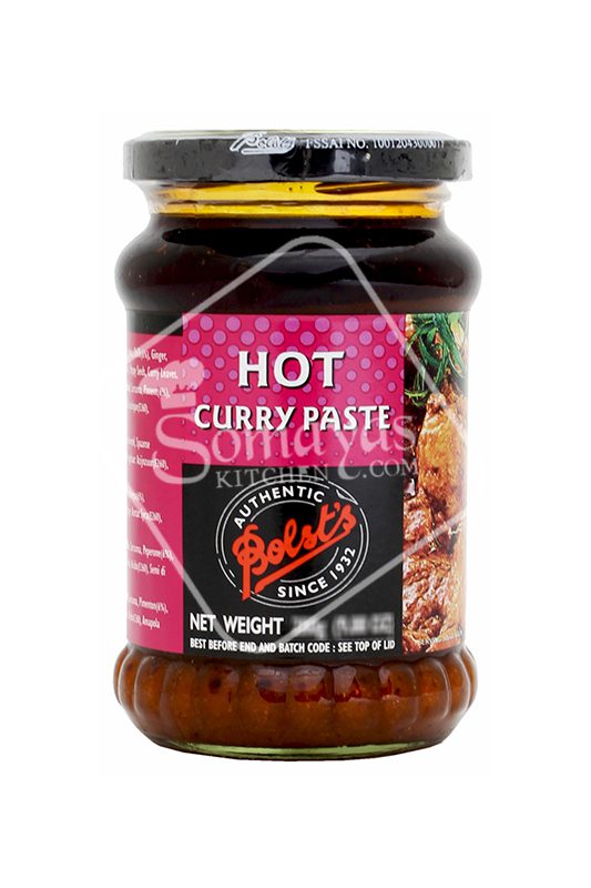 Bolsts Hot Curry Paste 280g • Hallans