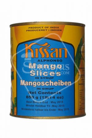 Kissan Alphonso Mango Slices Tin 450g-0