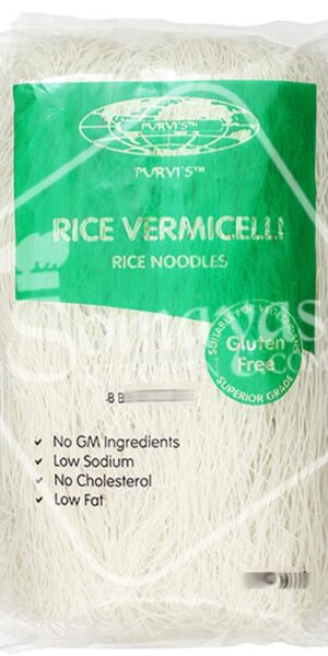 Purvi Rice Vermicelli White 400g-0