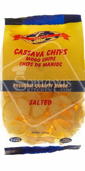 Purvi Cassava Salted Chips 200g-0