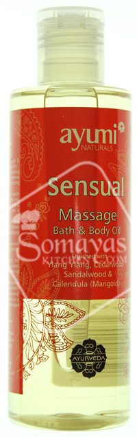 Ayuuri Natural Sensual Massage & Bath Oil 250ml-0