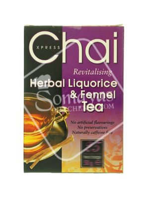 Chai Express Herbal Liquorice & Fennel Tea25's Bags 50g-0