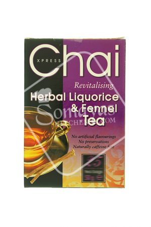 Chai Express Herbal Liquorice & Fennel Tea25's Bags 50g-0