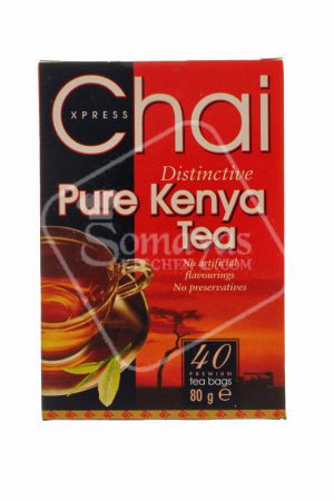 Chai Express Pure Kenya Tea 40's Bags 80g-0