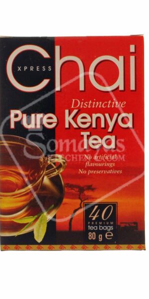Chai Express Pure Kenya Tea 40's Bags 80g-0