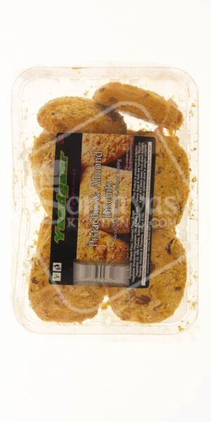 Yaadgaar Pistachio & Almond Biscuits 12pcs-0