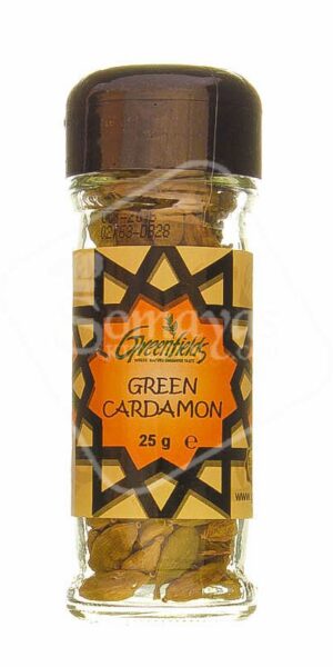 Greenfields Green Cardamon Jar 25g-0