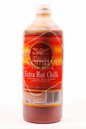 Heera Chilli Sauce Extra Hot 1lt-0