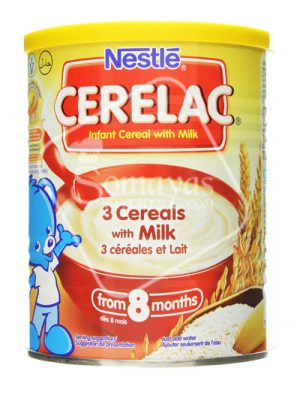 Nestle Cerelac 3 Cereals With Milk-0