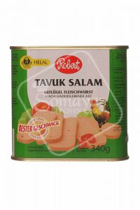 Robert Chicken Luncheon Meat (Tavuk Salam) Tin-0