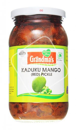 Grandma's Kaduku Mango Red Pickle 400g-0