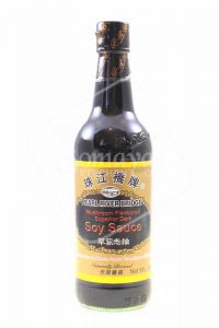 Pearl River Bridge Mushroom Flavoured Dark Soy Sauce-0