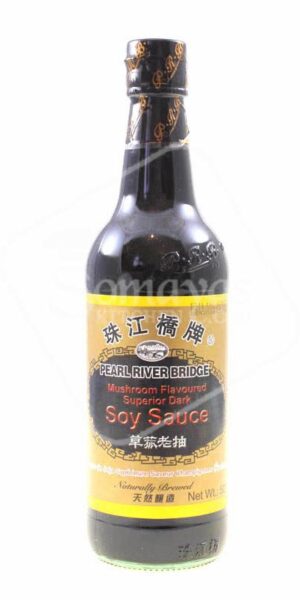 Pearl River Bridge Mushroom Flavoured Dark Soy Sauce-0