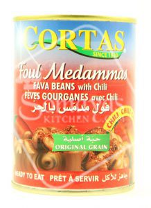 Cortas Foul Medammas With Chilli Tin 400g-0