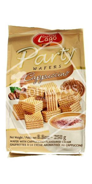 Gastone Lago Party Wafers Cappuccino 250g-0