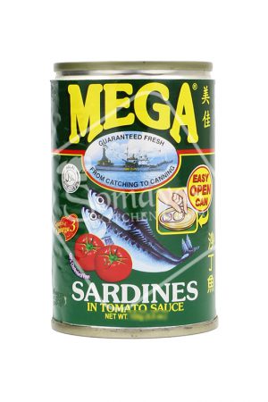Mega Sardines In Tomato Sauce 155g-0