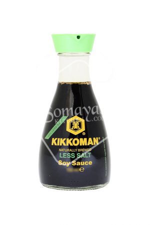 Kikkoman Less Salt Soy Sauce 150ml-0