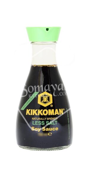Kikkoman Less Salt Soy Sauce 150ml-0