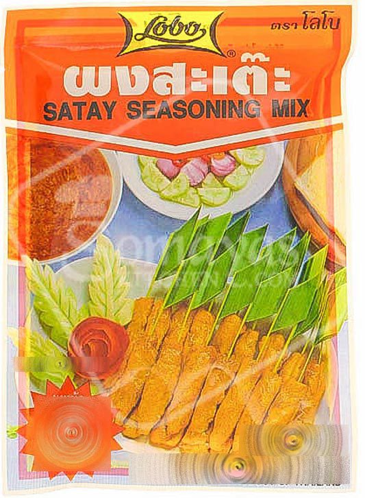 Lobo Satay Seasoning Mix 100g • Hallans