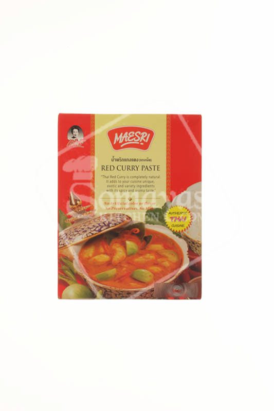 Maesri Red Curry Paste 100g • Hallans