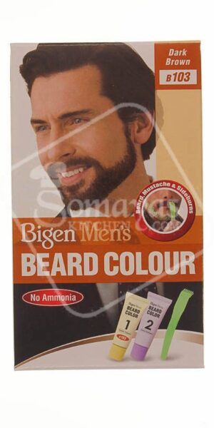 Bigen Men's B103 Dark Brown 40g-0