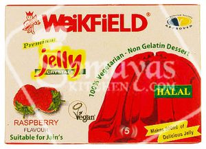 Weikfield Raspberry Jelly Crystals 75g-0