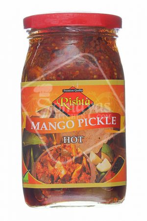 Rishta Mango Pickle Hot 400g-0