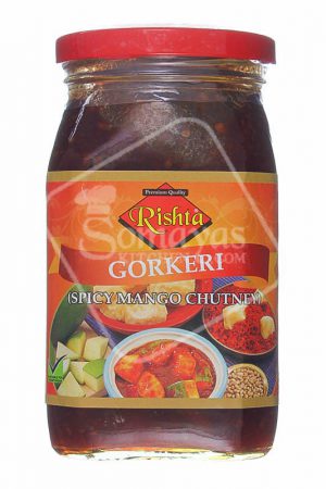 Rishta Gorkeri Spicy Mango Chutney 450g-0