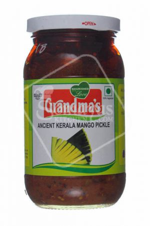 Grandma's Ancient Kerala Mango Pickle 400g-0