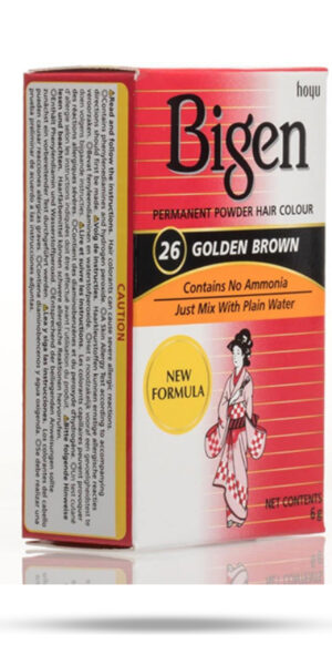 Bigen 26 Golden Brown Hair Dye 6g