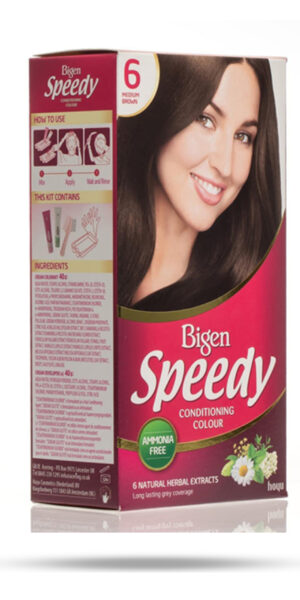 Bigen 6 Medium Brown Hair Colour 80g