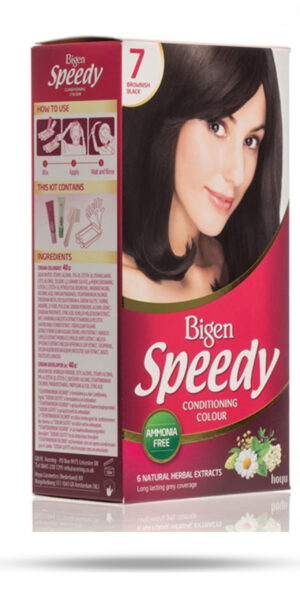 Bigen 7 Brown Black Hair Colour 80g
