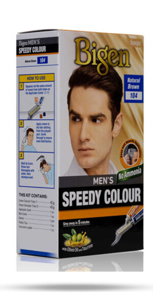 Bigen Mens 104 Natural Brown 80g