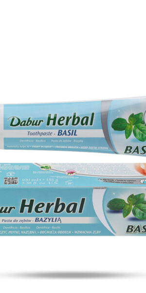 Dabur Basil Herbal Toothpaste 100g